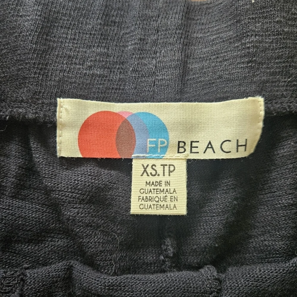 Free People Beach Lounge Pants Black Size Extra Small - Picture 4 of 8